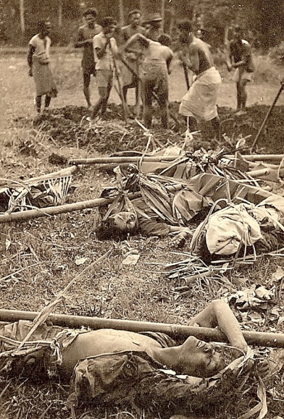Actie op Bali, 2 gedode extremisten, september 1946.