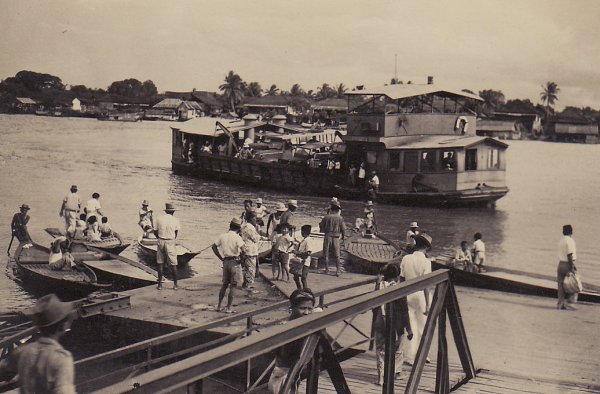 Pont over de Moesi, Palembang