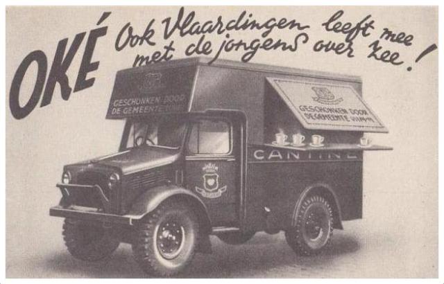 Ansichtkaart voor actie kantinewagen in Vlaardingen